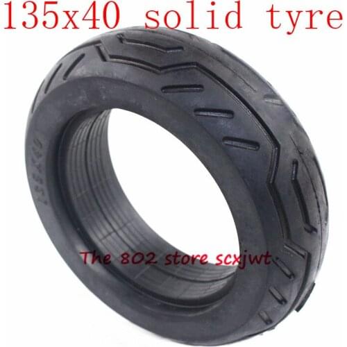 Size 135x40 Solid Tire 135*40 tubeless Tyre for Electric Skateboard , Balancing Car , Trolley Cart , Baby Carriage
