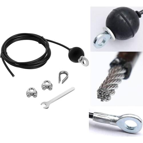 Gym Adjustable Cable Wire Rope Heavy Duty Steel Replacement Parts for Home Gym Fitness Cable