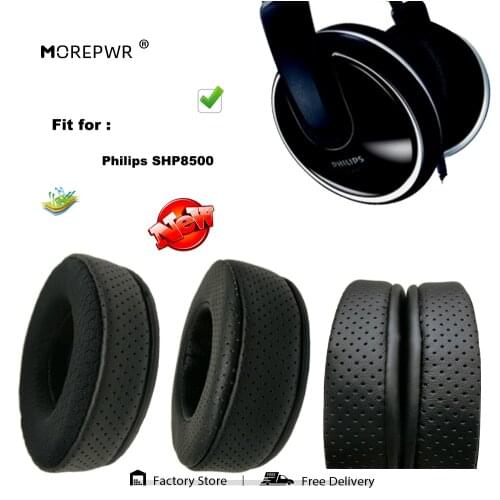 Replacement Ear Pads for Philips SHP8500 SHP-8500 SHP 8500 Headset Parts Leather Cushion Velvet Earmuff Earphone Sleeve Cover
