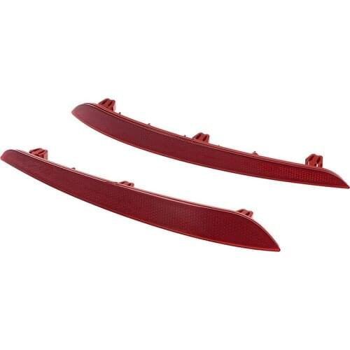 Rear Bumper Trim Reflector Strip Reflective Cover 63147388765 63147388766 for -BMW 530I 2017-2020