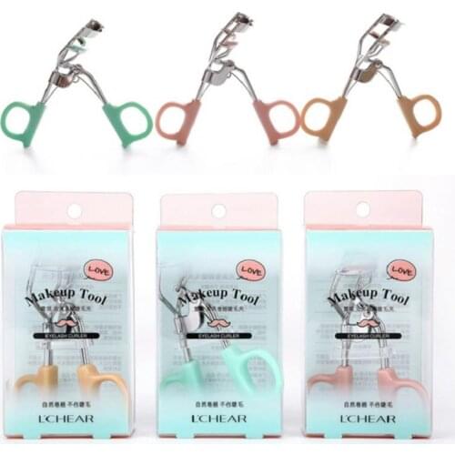 1pc Eyelashes Curler Tweezer Curling Eye Lashes Clip Cosmetic Portable Professional Eyelashes Curler Curling Clip Makeup Tools