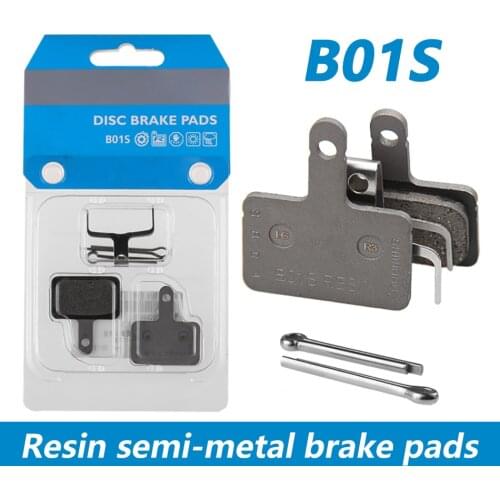 2 Pairs MTB Resin Disc Brake Pads B01S G01S Boxed of for BR-MT200 M365 M485 TX805 M445 M395 M575 M525 M315 T615 Bicycle Brakes