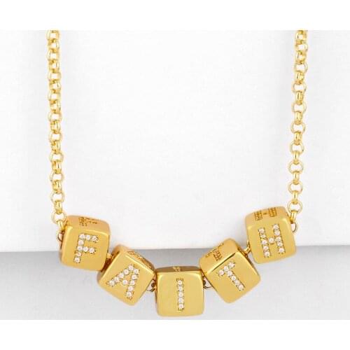 26 English Ietters To Accessorize Instagram Necklace DIY mens necklace