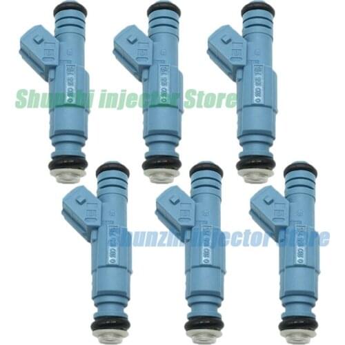 6PCS Fuel Injector Nozzle For Chevrolet Ford Pontiac LS1 LT1 5.0L 0280155715