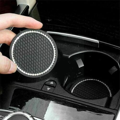 Car Universal Honeycomb Water Coaster Creative Cute Mat Environmentally Car Durable Mat Anti-slip Friendly Storage Interior