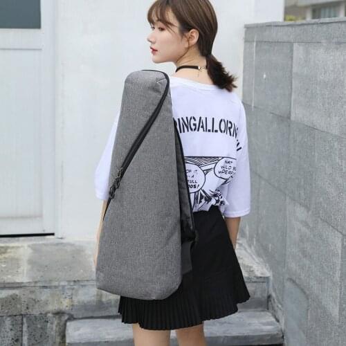 BATESMUSIC Portable Cotton Nylon Padded Gig Bag Soprano Ukulele Case Box Guitarra Cover Backpack