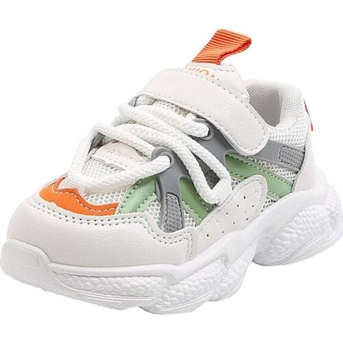 CUZULLAA New Spring Baby Casual Sneakers Kids Sports Shoes Children Shoes 1-6 Years Baby Girls Boys First Walkers Size 21-30