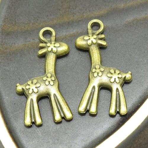 Metal Alloy Findings Wholesales, Vintage Metal Alloy Deer