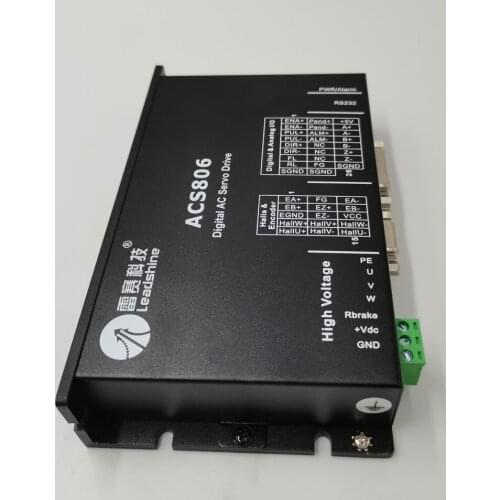Leadshine ACS806 Brushless Servo Drive with 20 to 80 VDC Input Voltage and 18A Current