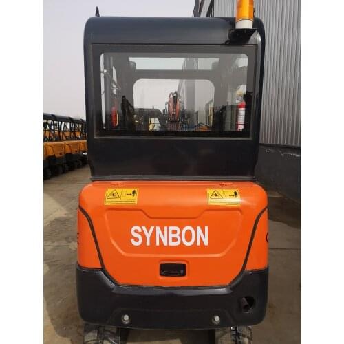SYNBON 1.8Ton Mini Digger On Sale Small Crawler Excavator Easy Operating