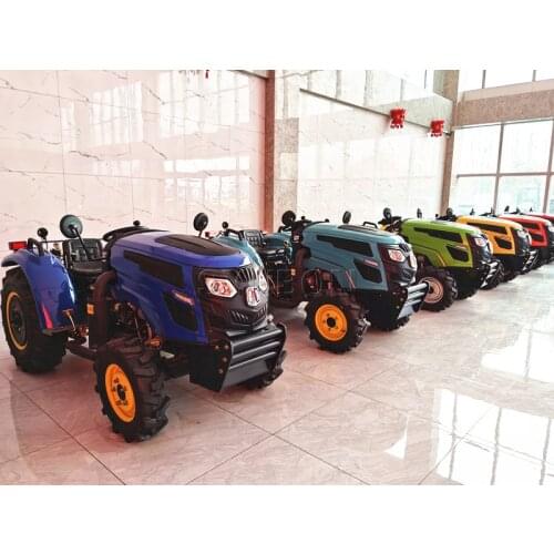 New Greenhouse Tractor Hydraulic Farm Tractor 4WD 50HP Agriculture Machinery Garden Tractor SYNBON
