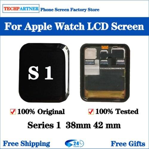 38mm/42mm Original For iWatch Series 1 LCD Display Touch Screen Digitizer Assembly For iWatch Series 1 LCD S1 Screen