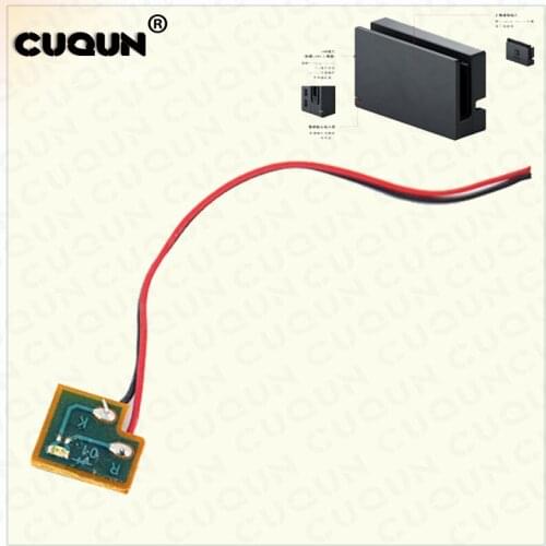 Original Power Indicator Light Assembly Line for Nintend Switch Charging HDMI. Base LED Display Lamp For Switch NS Repair parts