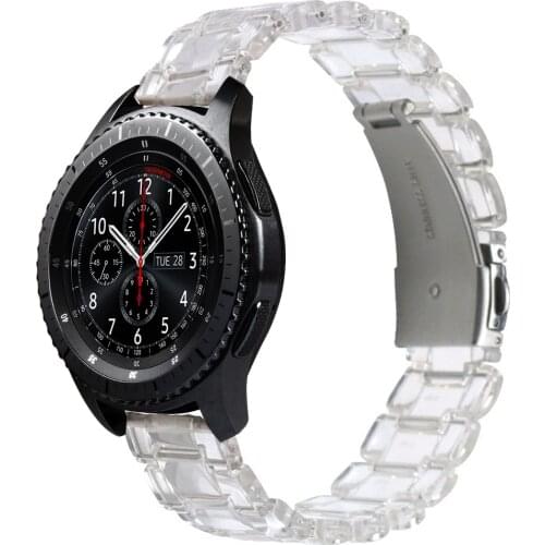 Watch Band 22mm Transparent Strap For Huawei GT 2 GT2 Pro Watch Strap Replacements For Amazfit gts 2 Watch Bracelet Mens Strap