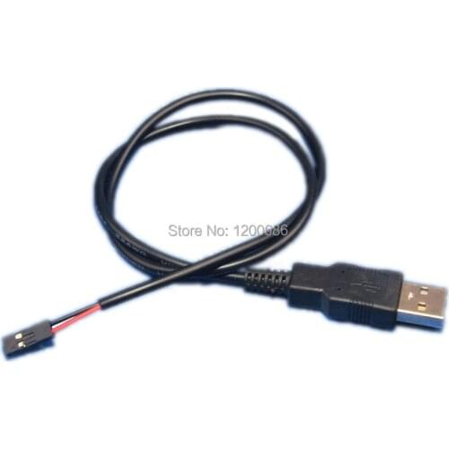 0.3M 30CM Micro 5pin USB Female Jack to dupont 2.54 2Y wire cable harness