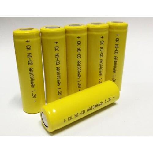 10PCS 1.2v new 5th rechargeable battery AA1000mAh razor industrial instrument equipment toy car battery