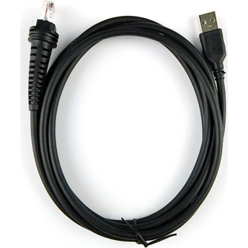 2pcs BarCode Scanner USB Cable 3M(10feet) for Honeywell HHP 1900g Hyperion 1300g Xenon 1900/1902 Voyager 1250g/1200g