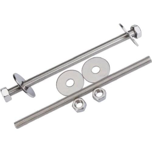 304 Stainless Steel Screw Clamping Fixed Wall Screw 2PCS M6 M8 M10 M12 extended screw bolt