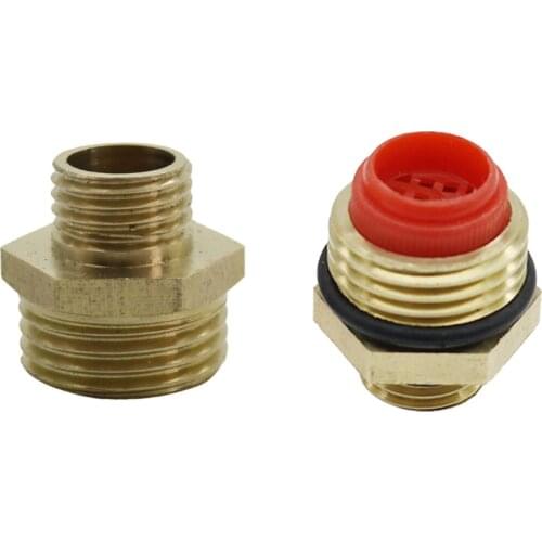 1/2" to 1/4" Reduce Thread Connector Greenhouse Mist nozzle Connector Garden irrigation system Pipe connector 8 Pcs