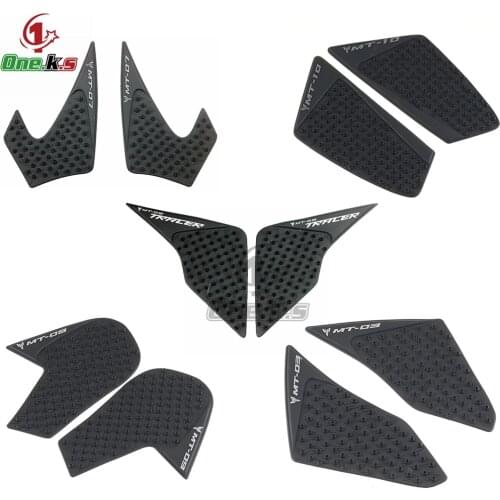 Tank Traction Pad Side Gas Knee Grip Protector For YAMAHA MT-03 MT-07 MT-09 MT-10 MT09 TRACER 900