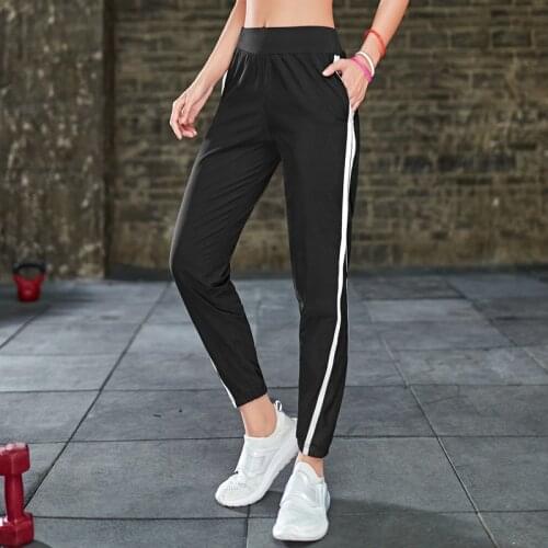 Sweatpants Womens Thin Practicing Nine-point Pants Breathable Foot Fast Drying Outdoor Casual Pants