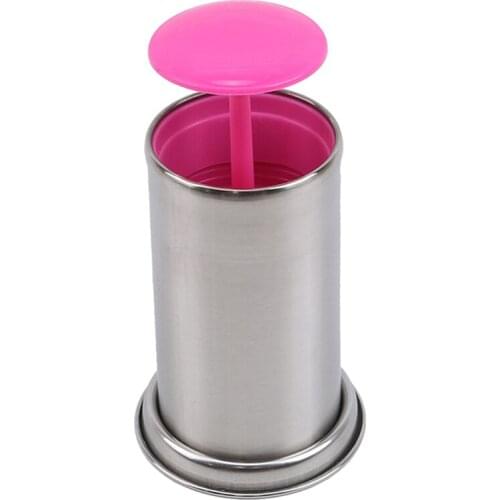 Household Push-type Toothpick Box Automatic Cover Type High Quality Toothpick Holder Stainless Steel Multi-color Toothpick Jar
