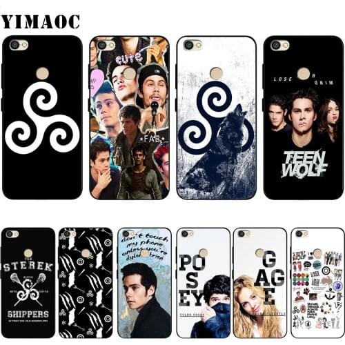 YIMAOC Teen Wolf Dylan Obrien Tyler Posey Case for Xiaomi Redmi Note MAX 3 6a 7 6 8 9 se 6 8 a1 a2 Lite for 8A f1