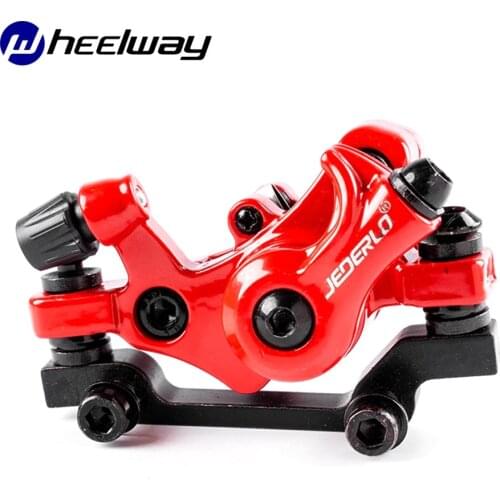 Ji Delong L-7 Electric Bike Mountain Bike Road Bike New Disc Brake Mechanical cable pull disc brake to make the film simple and