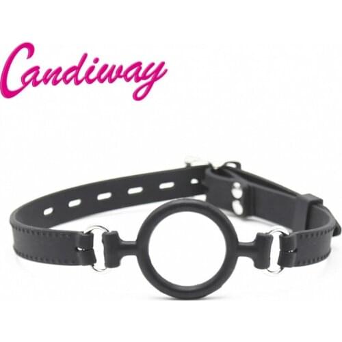 Fetish Fantasy Extreme Silicone O-Ring Gag Oral Fixation mouth stuffed Adult Games Sex Products Toys For Couples