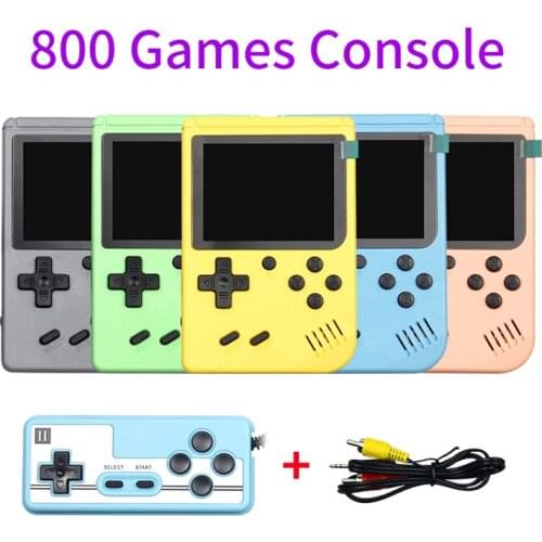 Retro Video Game Console Game Player Portable Handheld Game Console With Gamepad Joystick 800 in 1 Game Player 3.0 Screen Player