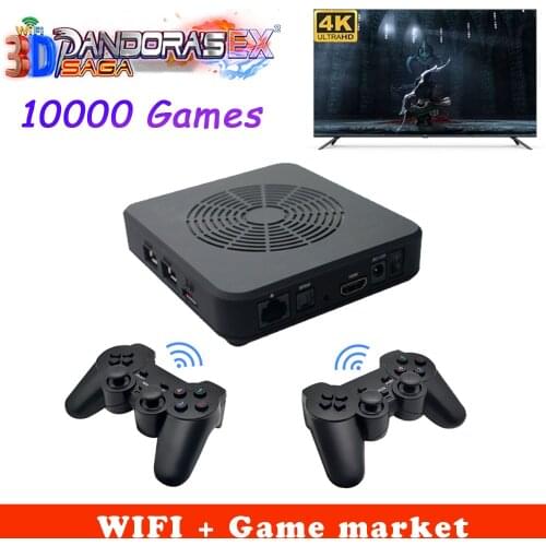 3D Pandora Saga 3000 in 1 Wifi Downd Games Save Function Arcade Pandora box Wired and Wireless Gamepad Set Usb Connect Joypad