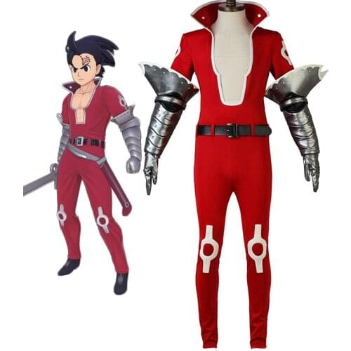 The Seven Deadly Sins Zeldris Cosplay Costume Full Set Custom Made