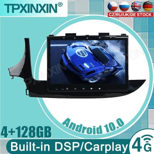 128G Android 10 Radio Tape Recorder Video Car Multimedia Player Stereo For Opel MOKKA 2017 2018 2019 Head Unit GPS Navi No 2din