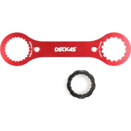 Multifunction BB Wrench Tool DUB/TL-FC32 Adapter Aluminum Double Head BB Bottom Bracket Wrench Spanner Bicyle Motor Repair Tool