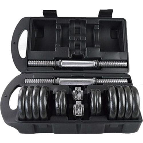 Paint Mens Fitness Equipment Adjustable Dumbbell And Barbell Dual-use Combination Set