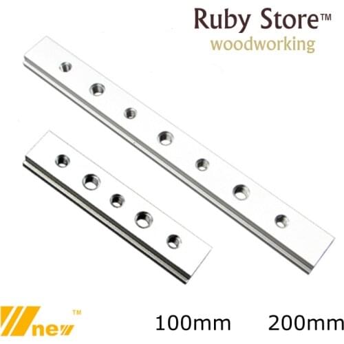 SET of 4PCS, 100mm/200mm T-Slider for T-slot for Various Woodworking Jigs, W-new