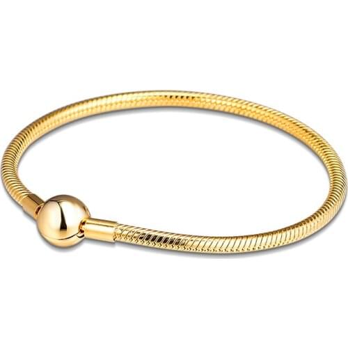 New CKK Shine Smooth Bracelets on Hand for Women Fashion Original Silver 925 Sterling Jewelry Party Design Free Shipping