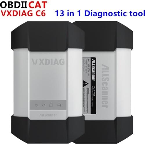 OBDIICAT VXDIAG VCX C6 For B-enz OBD2 Diagnostic Tool For Mer-cedes DOIP C4 Car Code Scanner Online Programming Coding Software