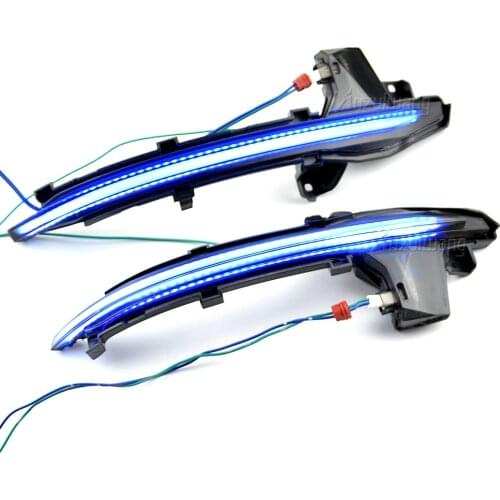 Turn Signal Light LED Side Rearview Mirror Sequential Indicator Blinker Lamp For Audi A6 C8 4K A7 4K8 A8 D5 2018 2019