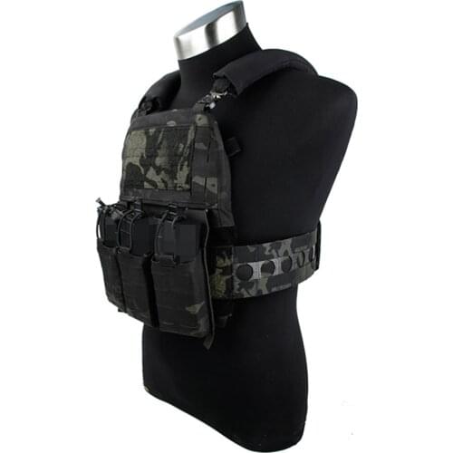 TMC Tactical New FPC Vest MCBK with Imported Snake Buckle Carbon Fiber Material TMC3531