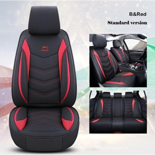 Universal car seat cover leather for Hyundai solaris ix35 i30 ix25 i20 Elantra accent tucson Sonata car decoration accessories