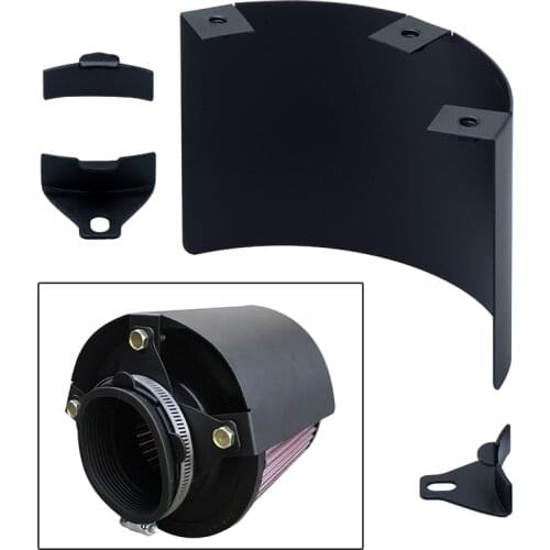 Universal heatshield fits any cone filter with 2.5" to 4" inlet size
