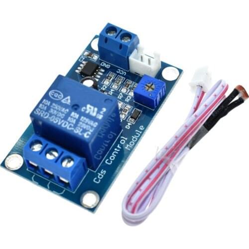 XH-M131 DC 5V / 12V Light Control Switch Photoresistor Relay Module Detection Sensor 10A brightness Automatic Control Module
