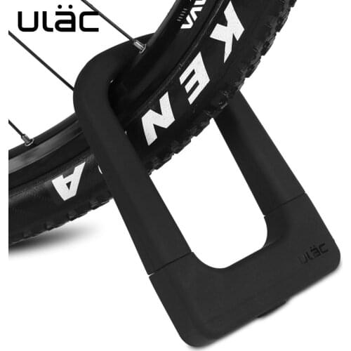 ULAC Bicycle Lock With 3 Keys Security Anti-theft Bike Lock Magnesium Alloy Strong Padlock Bicycle Motorcycle Cycle U Lock