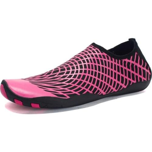 Woman Flats Shoes Outdoor Wading Shoes Quick-drying Beach Shoes Breathable Lovers Swimming Shoes Water Yoga Shoes Surfing Diving