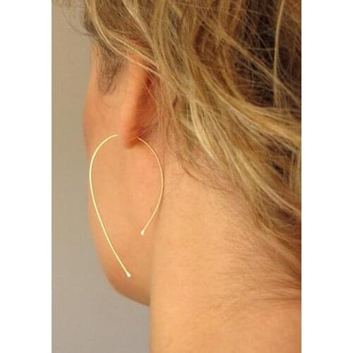 Gold Hoop Earrings Gold Filled/925 Silver Handmade Jewelry Vintage Jewelry Ize Boho Orecchini Brincos Pendientes Oorbellen