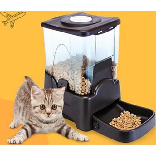 11L Cat Automatic Feeders with Voice Recorder Dog Smart Dry Food Dispenser Pet Bowls Pet Food Device Pets Feeders