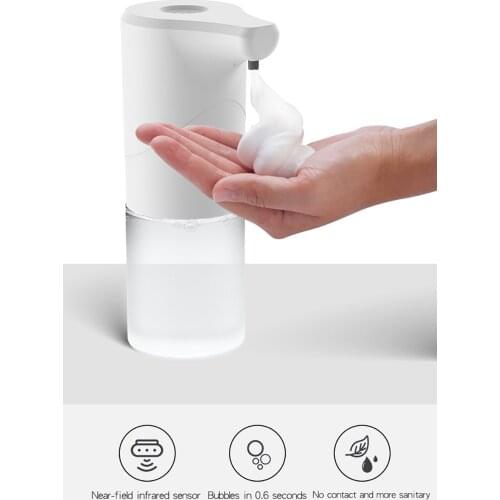 Automatic Induction Foaming Hand Washer Automatic Soap Dispenser Infrared Sensor For Home Office Intelligent Liquid Dispenser
