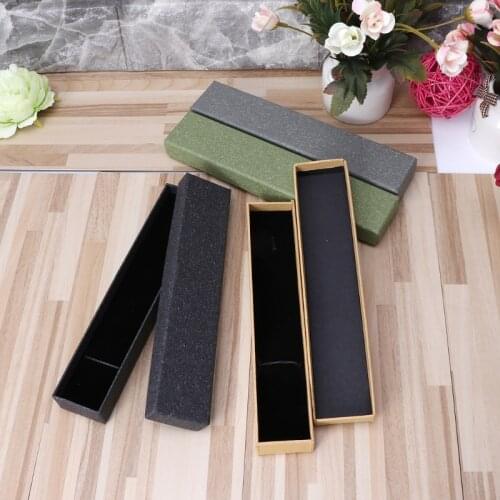 Free shipping Elegant Long Watch Box Jewelry Gift Box With Removable Cotton Pad Women Watch Accessory