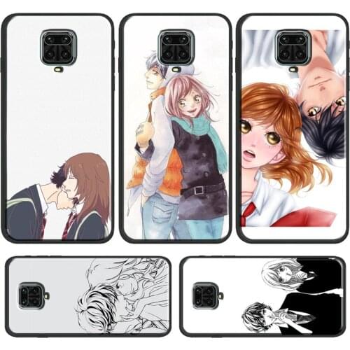 Anime Ao Haru Ride Kiss Phone Case For Xiaomi Redmi Note 10 8 9 Pro 8T 9S 9T 9A 9C 8A 7A K40 Pro Back Cover Shell